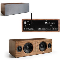 聲擎udioengine b2 apt x wireless無線藍牙hifi音箱 木質箱 胡桃木音箱產品圖片1